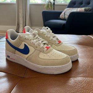 Men’s Air Force 1 ‘07 LV8 ‘Coconut Milk Hyper Royal’